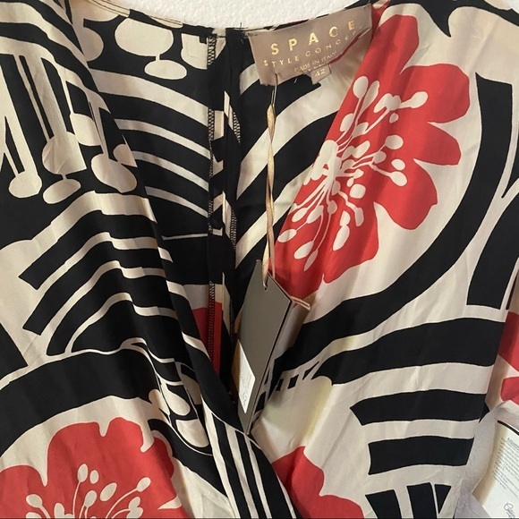 Space Style Concept Patterned Dress NWT EU 42 - Picture 3 of 6